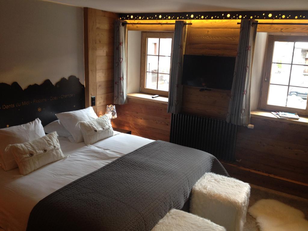 Le Chalet de l'Atelier - Le Nord Champéry Chambre photo